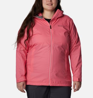 Columbia Women's Switchback Lined Long Jacket - 2X - Pink