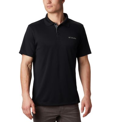 Columbia Men's Utilizer Polo - 2XT - Black  Black, Gray, White,