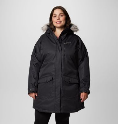 Columbia Women's Suttle Mountain Long Insulated Jacket - Plus Size-