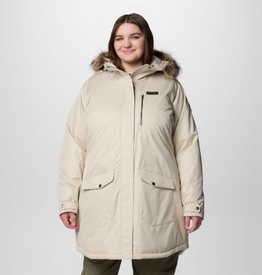 Columbia Women's Suttle Mountain  Long Insulated Jacket - Plus Size-