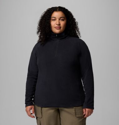 Columbia Women's Glacial  IV Half Zip Fleece - Plus Size-