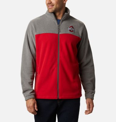 Columbia Men's Collegiate Flanker  III Fleece Jacket - Ohio-