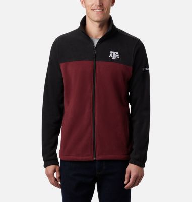 Columbia Men's Collegiate Flanker  III Fleece Jacket - Tall - Texas A&M-