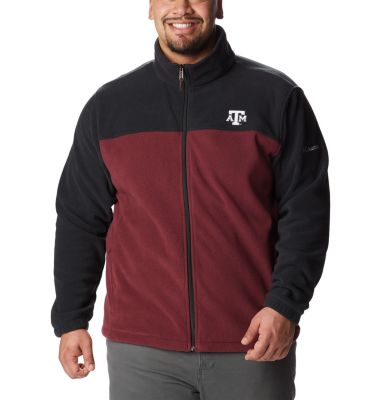 Columbia Men's Collegiate Flanker  III Fleece Jacket - Big - Texas A&M-