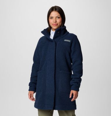 Columbia Women's Panorama Long Jacket - XL - Blue  Collegiate