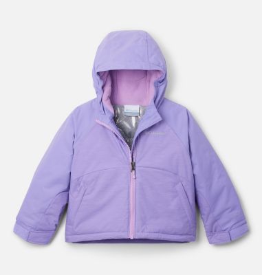 Columbia Girls' Toddler Alpine Action II Jacket - 2T - Purple