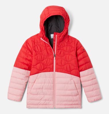 Columbia Girls' Humphrey Hills Puffer Jacket - L - RedPink