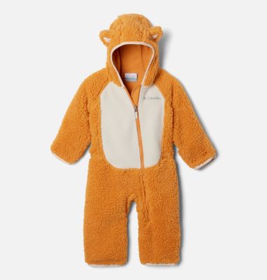 Columbia Infant Foxy Baby Sherpa Bunting - 6/12 - Orange