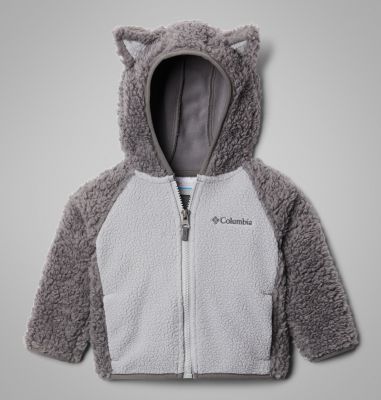 Columbia Foxy Baby Sherpa Full Zip Jacket - 0/3 - Grey