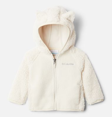 Columbia Foxy Baby Sherpa Full Zip Jacket - 12/18 - White  Chalk