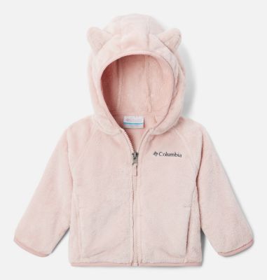 Columbia Foxy Baby Sherpa Full Zip Jacket - 12/18 - Pink