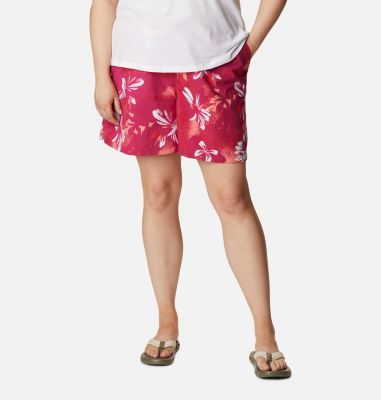 Columbia Women's Sandy River  II Printed Shorts - Plus Size- product image