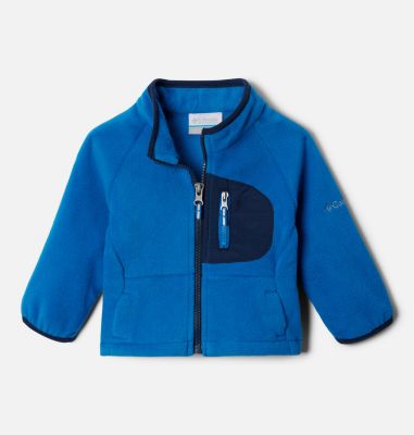 Columbia Infant Fast Trek III Fleece Full Zip Jacket - 3/6 - Blue