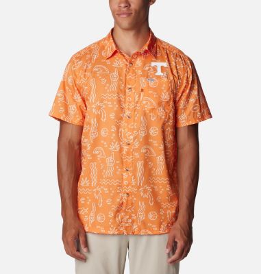 Columbia Men's Collegiate PFG Super Slack Tide  Shirt - Tennessee-
