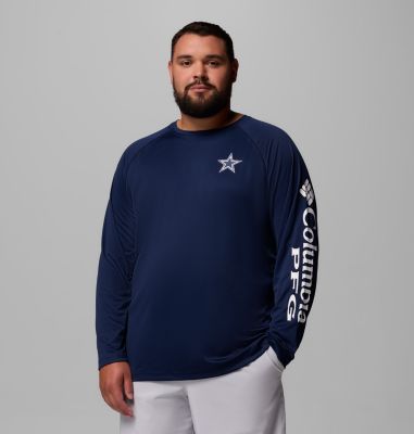 Columbia Men's PFG Terminal Tackle  Long Sleeve Shirt - Big - Dallas-