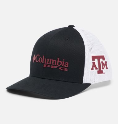 Columbia PFG Mesh Snap Back  Ball Cap - Texas A&M-