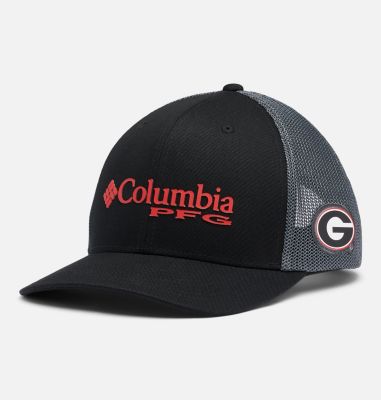 Columbia PFG Mesh Snap Back  Ball Cap - Georgia-