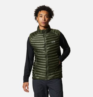 Mountain Hardwear Men's Ghost Whisperer/2 Vest - XL - Green