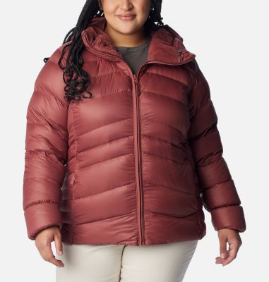 Columbia Women's Autumn Park Down Hooded Jacket - Plus Size - 1X