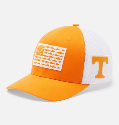 Columbia PFG Mesh  Fish Flag Ball Cap - Tennessee-