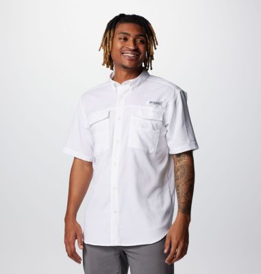 Columbia Men's PFG Blood and Guts  IV Woven Short Sleeve Shirt-