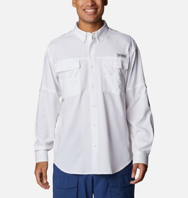 Columbia Men's PFG Blood and Guts  IV Woven Long Sleeve Shirt-