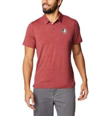 Columbia Men's Collegiate Tech Trail  Polo - Florida State-