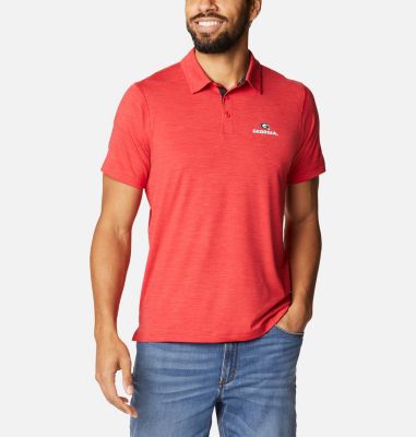 Columbia Men's Collegiate Tech Trail  Polo - Georgia-