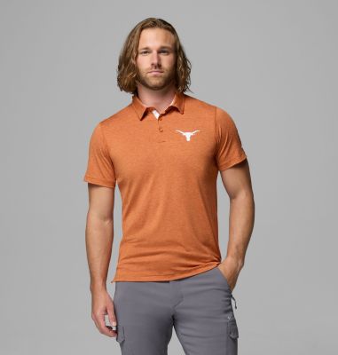 Columbia Men's Collegiate Tech Trail  Polo - Texas-