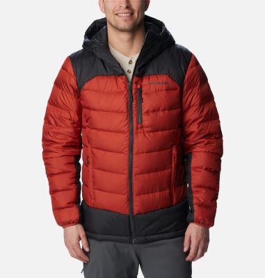 Columbia Men's Autumn Park Down Hooded Jacket - XL - Red