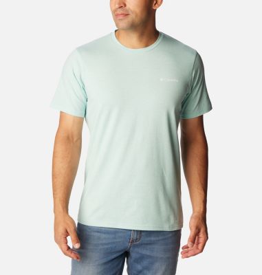 Columbia Men's Sun Trek Short Sleeve T-Shirt - L - Green