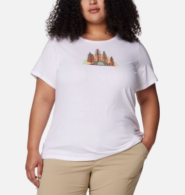 Columbia Women's Daisy Days Graphic T-Shirt - Plus Size - 3X -