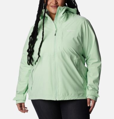 Columbia Women's Omni-Tech  Ampli-Dry  Rain Shell - Plus Size-