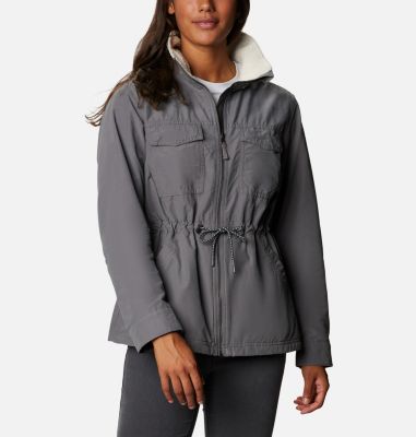Columbia Women's Tanner Ranch Lined Jacket - XL - Grey
