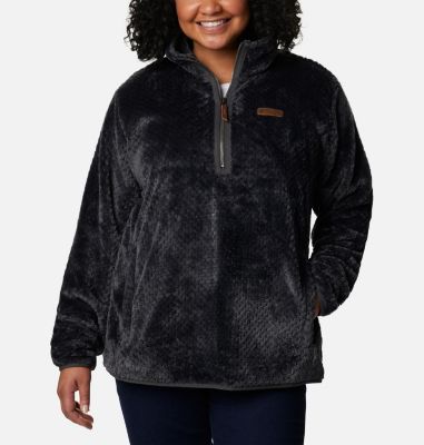 Columbia Women's Fire Side  Quarter Zip Sherpa Fleece - Plus Size-