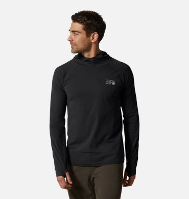 Mountain Hardwear Men's Mountain Stretch Hoody - XXL - Black