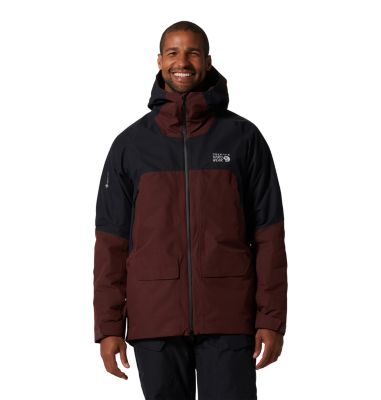 Mountain Hardwear Men's Cloud Bank Gore-Tex Insulated Jacket - L - Red