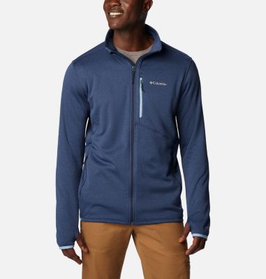Columbia Men's Park View Full Zip Fleece Jacket - XL - Blue