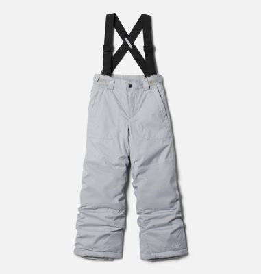 Columbia Kids' Powder Turner Suspender Ski Pants - M - Grey