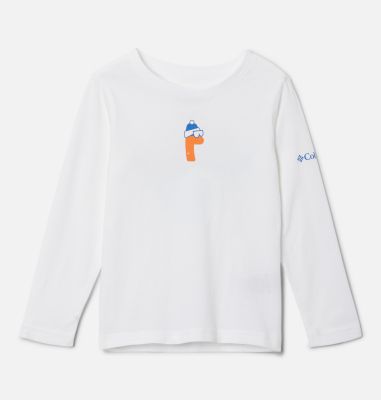 Columbia Boys' Toddler Dobson Pass  Long Sleeve Graphic T-Shirt-