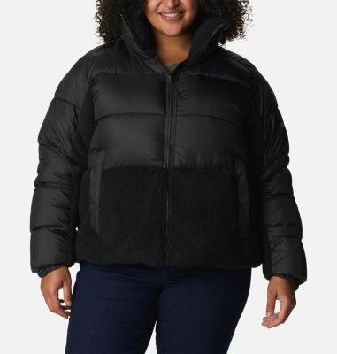 Columbia Women's Leadbetter Point Sherpa Hybrid Jacket - Plus