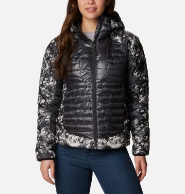 Columbia Women's Labyrinth Loop Insulated Hooded Jacket - XL -