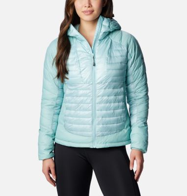 Columbia Women's Labyrinth Loop Insulated Hooded Jacket - S -