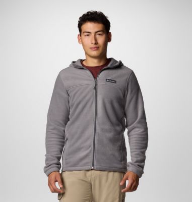 Columbia Men's Steens Mountain Full Zip Fleece Hoodie - XL - Grey