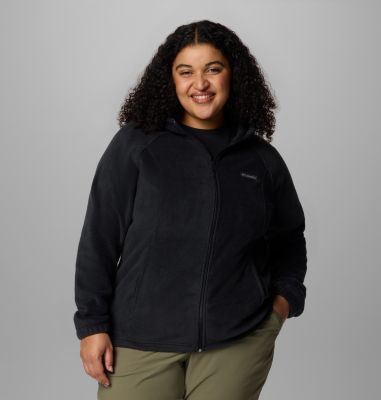 Columbia Women's Benton Springs Full Zip Fleece Hoodie - Plus Size-