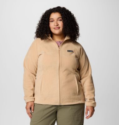 Columbia Women's Benton Springs Full Zip Fleece Hoodie - Plus Size-