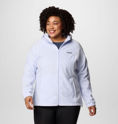 Columbia Women's Benton Springs Full Zip Fleece Hoodie - Plus