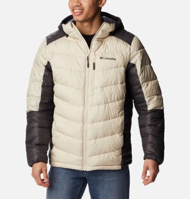 Columbia Men's Labyrinth Loop Insulated Hooded Jacket - S - Tan