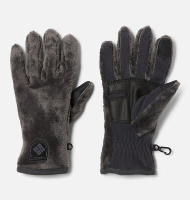 Columbia Women's Fire Side Sherpa Fleece Gloves - S - Black