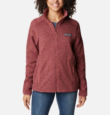 Columbia Women's Sweater Weather Fleece Full Zip Jacket - XL -